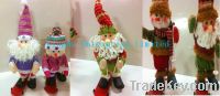 sell Skiing Electric Santa Claus and Toy for Christmas decoration