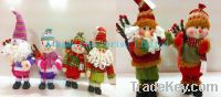 sell Skiing Electric Santa Claus and Toy for Christmas decoration