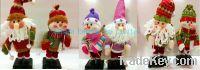 sell Skiing Electric Santa Claus and Toy for Christmas decoration