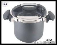 Sell S/S double-ear handle Black pressure cooker