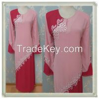 Islamic clothing 2014 women long maxi kaftan dresses muslim dress wholesale