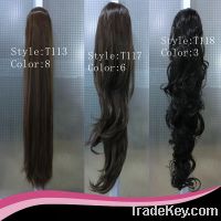 Sell High quality ponytails wigs synthetic hair extension