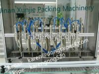 lube oil filling capping machine china, sunflower oil filler supplier, high speed