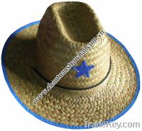 Sell straw hats very cheap