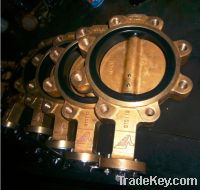 cast iron lug butterfly valve Aluminium Bronze Disc