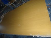 wood grained melamine mdf board