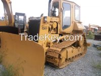 Used CAT D4h Manual crawler bulldozer with ripper