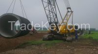 USED kobelco crawler  crane   (R&H 130 ton )
