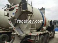 Used  Hino Concrete mixer truck 10CBM /2012Y