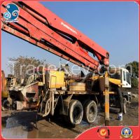 37M concrete pump  elephant manufacture (10 tyres ) working for narrow road
