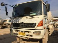 2007Year used hino 9CBM convey concrete truck