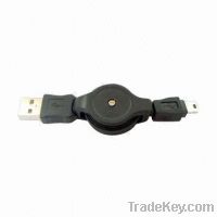 Sell USB A Male to Mini USB Male Reel Cable