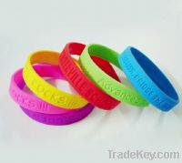 Sell 100% Silicone Promotional Gift Cheap Silicone Wristbands