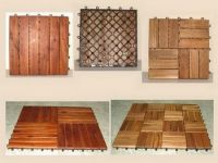 SELL GARDEN TILE MADE BY WOOD (ACACIA, TEAK, MAHOGANY)