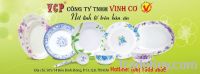 The melamine tableware brand Vinh Co made in Vietnam