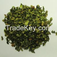 dried green bell pepper