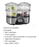 Sell twin food steamer