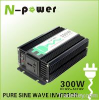 Sell 300W Pure Sine Wave DC12V to AC110V Power Inverter with USB