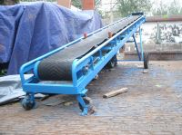 rubber belt conveyor(two types:horizontal and inclined)
