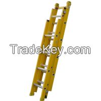 Fiberglass ladder rail