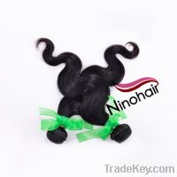 sell peruvian body wave human hair mixed length natural color hair