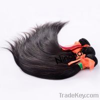 Sell straight wave hair extensions peruvian high quality hair