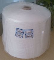 100% spun polyester yarn for sewing thread 30/2 raw white TFO on paper cone