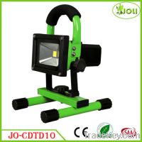 LED rechargeable flood light 10W