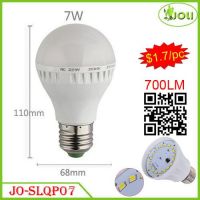 7W led plastic bulb