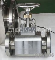 Zirconium globe valve