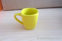 Porcelain Mug with Customized Color Glaze