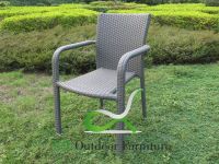 Wicker Chair Outdoor Rattan Chair for Cafe/Restaurant