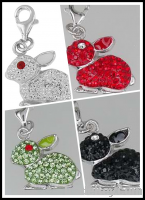 Fashion , Animal, Rabbit Special Charms, 925 Silver Charms, Pendants