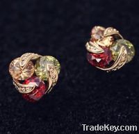 silver gold earrings for women fashion jewelry