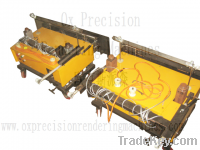 Auto wall plastering equippment plaster rendering machines for sell