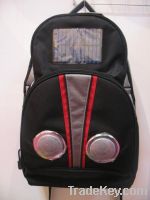 Solar Battery Charger Backpack with Stereo Speakers