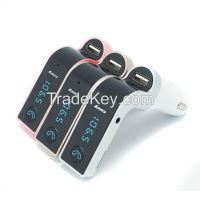 4-in-1 CAR G7 FM Transmitter Bluetooth , TF Music Player USB Car charger Bluetooth FM Transmitter
