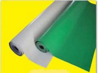 ESD rubber sheet, antistatic rubber sheet with green, blue, grey color