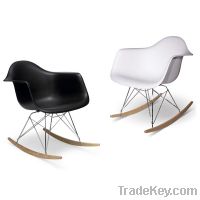 Eames RAR chair, Eames rocking chair, plastic rocking chair