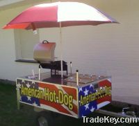 Catering Trailer Burger Van Hot Dog Snack Stall Cart Food Business Car