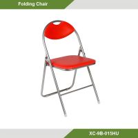 Cheap PVC Padded Metal Foldable Chair XC-9B-015HU