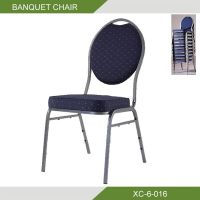 Oval Back Stackable Metal Hotel Chair XC-6-016