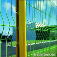 Welded industrial curvy Fencing panel