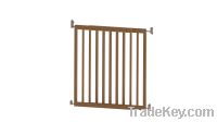 Extending wooden gate