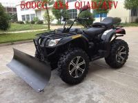 Sell EEC 500CC ATV 4x4 with snow plough/Hot selling CE ATV, Quad bike