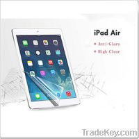 HD anti-glare screen protector touch screen protector for ipad air