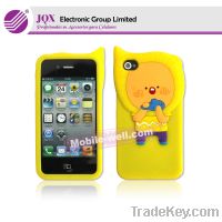 wholesale new design cell phone accessaries silicon case for iphone 4G