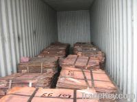 sell copper cathodes grade A 99.99%