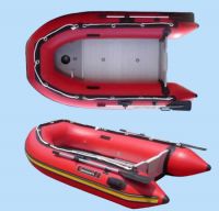 Aluminum floor PVC pontoons boats hand made inflatable jet boat for sale