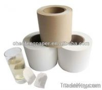 Sell 12.5gsm 103mm Non heat seal tea bag filter paper